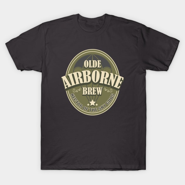 Olde Airborne Brew T-Shirt by TCP